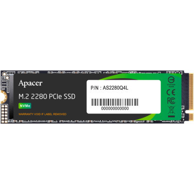 Накопитель SSD M.2 2280 512GB Apacer (AP512GAS2280Q4X-1) (U0917742)