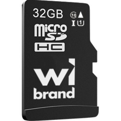 Карта пам'яті Wibrand 32GB mictoSD class 10 (WICDHU1/32GB) (U0933843)
