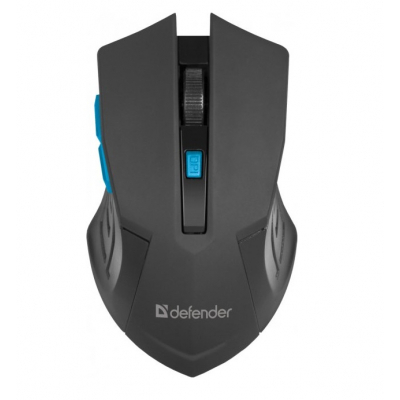 Мишка Defender Accura MM-275 Black-Blue (52275) (U0371999)