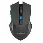 Мышка Defender Accura MM-275 Black-Blue (52275)