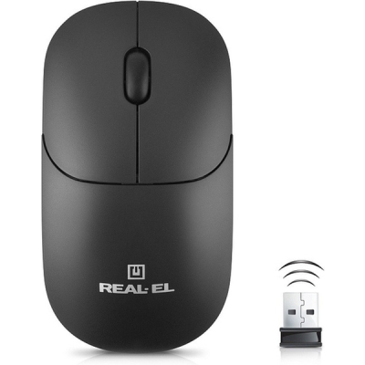 Мышка REAL-EL RM-311W Wireless Black (EL123200041) (U0984793)