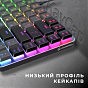 Клавіатура GamePro MK141R Red Swich Low Profile RGB USB Dark Gray (MK141R) (U0968322)
