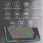 Клавіатура GamePro MK141R Red Swich Low Profile RGB USB Dark Gray (MK141R) (U0968322)
