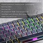 Клавіатура GamePro MK141R Red Swich Low Profile RGB USB Dark Gray (MK141R) (U0968322)