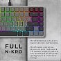 Клавіатура GamePro MK141R Red Swich Low Profile RGB USB Dark Gray (MK141R) (U0968322)