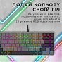 Клавіатура GamePro MK141R Red Swich Low Profile RGB USB Dark Gray (MK141R) (U0968322)