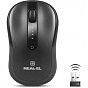 Мышка REAL-EL RM-450W Wireless/Bluetooth Black/Gray (EL123200046) (U0984807)