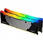Модуль памяти для компьютера DDR4 32GB (2x16GB) 3600 MHz Fury Renegade RGB Kingston Fury (ex.HyperX) (KF436C16RB12AK2/32) (U0883551)