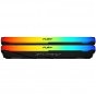 Модуль пам'яті для комп'ютера DDR4 32GB (2x16GB) 3600 MHz FURY Beast RGB Kingston Fury (ex.HyperX) (KF436C18BB2AK2/32) (U0883787)