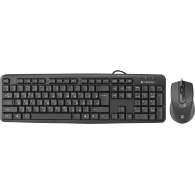 Комплект Defender Dakota C-270 UKR USB Black (45271) (U0628225)