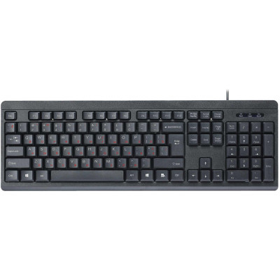 Клавиатура Maxxter KB-112-U USB Black (KB-112-U) (U0720803)
