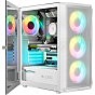 Корпус Logic concept PORTOS MESH+GLASS ARGB fans 3x120mm WHITE (AM-PORTOS-20-0000000-0002) (U0872639)