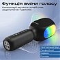 Микрофон Promate VocalMic Bluetooth 2 x AUX LED Black (vocalmic.black) (U0944828)