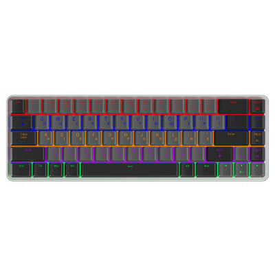 Клавиатура GamePro MK122R Red Swich Low Profile Wireless Dark Gray (MK122R) (U0968319)