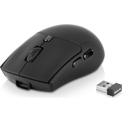 Мышка REAL-EL RM-460W Wireless/Bluetooth Black (EL123200048) (U0984813)