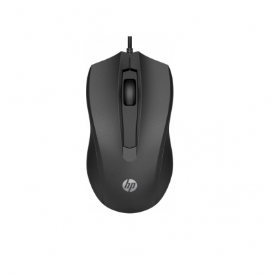 Мышка HP 100 USB Black (6VY96AA) (U0579225)