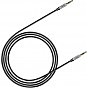 Кабель мультимедийный Jack 3.5mm Yiven M30 M/M 1m silver-black Baseus (CAM30-BS1) (U0806691)