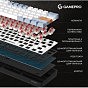 Клавиатура GamePro MK130R Hot-Swap Red Swich RGB USB UA Black (MK130R) (U0950983)