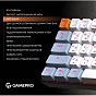 Клавиатура GamePro MK130R Hot-Swap Red Swich RGB USB UA Black (MK130R) (U0950983)