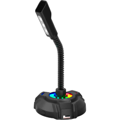 Микрофон HP DHP-1100C RGB backlit 3.5мм+USB Black (DHP-1100C) (U0967687)