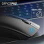 Мышка OfficePro M175B Silent Click Wireless Black (M175B) (U0968308)