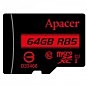 Карта пам'яті Apacer 64GB microSDXC class 10 UHS-I U1 (AP64GMCSX10U5-R) (U0259610)