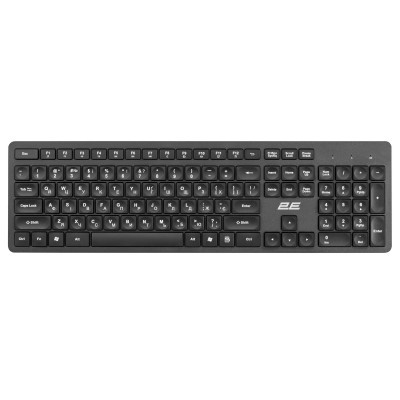 Клавіатура 2E KS260 Wireless Black (2E-KS260WB) (U0816020)