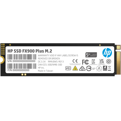 Накопитель SSD M.2 2280 1TB FX900 Plus HP (7F617AA) (U0795346)
