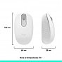 Мышка Logitech M196 Bluetooth Off-White (910-007460) (U0969620)