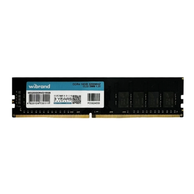 Модуль памяти для компьютера DDR4 16GB 3200 MHz Wibrand (WI3200DDR4D/16GB) (U0982486)
