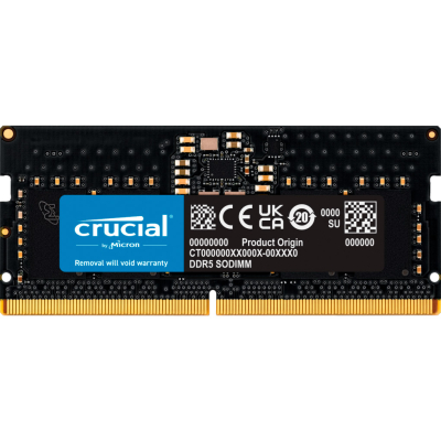 Модуль пам'яті для ноутбука SoDIMM DDR5 32GB 4800 MHz Micron (CT32G48C40S5T) (U1005950)