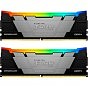 Модуль памяти для компьютера DDR4 16GB (2x8GB) 4600 MHz Renegade RGB Kingston Fury (ex.HyperX) (KF446C19RB2AK2/16) (U1005937)