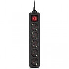 Сетевой фильтр питания REAL-EL RS-PROTECT M 10m, black (EL122300037)