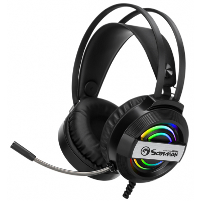 Навушники Marvo HG8902 Multi-LED Black (HG8902) (U0594681)