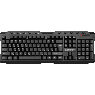 Клавіатура Defender Element HB-195 Wireless UKR Black (45189) (U0628224)