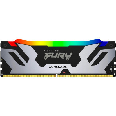 Модуль пам'яті для комп'ютера DDR5 16GB 6800 MHz Renegade RGB XMP Kingston Fury (ex.HyperX) (KF568C36RSA-16) (U0922428)