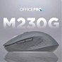 Мишка OfficePro M230G Silent Click Wireless/Bluetooth Gray (M230G) (U0943847)