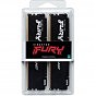Модуль пам'яті для комп'ютера DDR5 32GB (2x16GB) 6000 MHz Beast Black XMP Kingston Fury (ex.HyperX) (KF560C30BBK2-32) (U0944136)