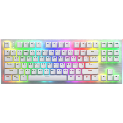 Клавиатура Hator Gravity X TKL Orange USB White (HTK551UA) (U0972734)