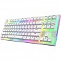 Клавиатура Hator Gravity X TKL Orange USB White (HTK551UA) (U0972734)