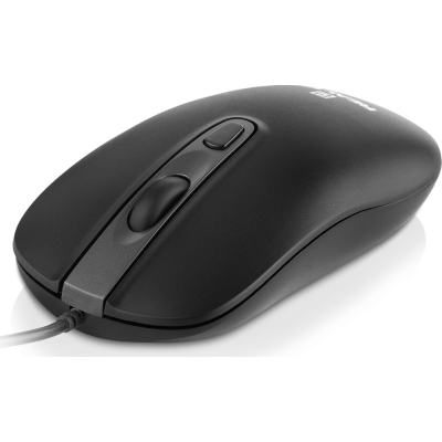 Мишка REAL-EL RM-222 USB Black/Gray (EL123200040) (U0984715)