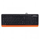 Клавиатура A4Tech FKS10 USB Orange