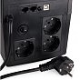 Источник бесперебойного питания Vinga LED 1500VA plastic case with USB (VPE-1500PU) (U0272625)