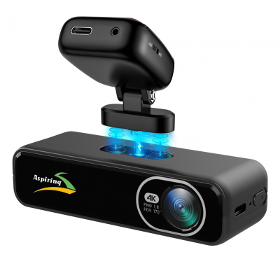 Видеорегистратор Aspiring AT320 UHD 4K Speedcam WiFi GPS (Aspiring AT320 UHD 4K, Speedcam, WiFi, GPS) (U1006622)