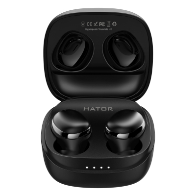 Навушники Hator Hyреrpunk Truedots SyncHUB Black (HTA411) (U1012423)