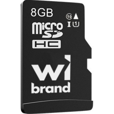 Карта пам'яті Wibrand 8GB mictoSD class 10 (WICDHC10/8GB) (U0933840)
