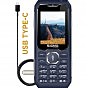Мобильный телефон Sigma X-style 341 BRO Type-C Blue (4827798368428) (U1012542)