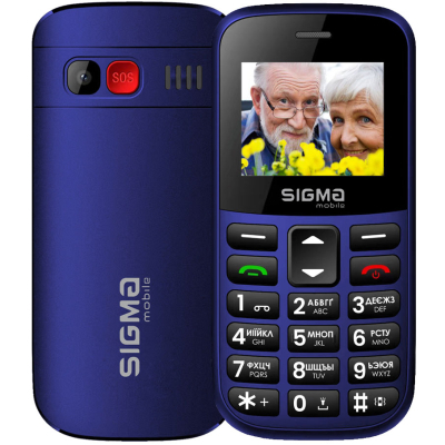 Мобільний телефон Sigma Comfort 50 EASY TYPE-C Blue (4827798585238) (U1012545)