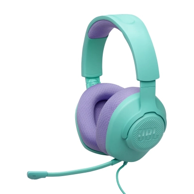 Наушники JBL Quantum 100M2 Cyan (JBLQTUM100M2CYN) (U0968404)