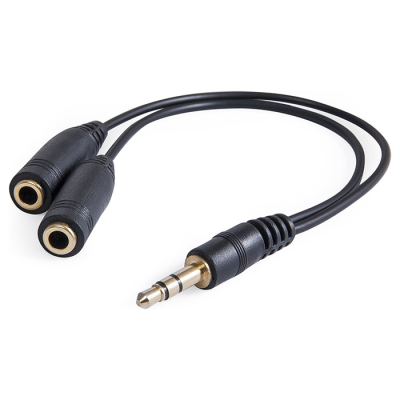Кабель мультимедийный Jack 3.5mm папа/2xJack 3.5mm мама Defender (63001) (U0084363)